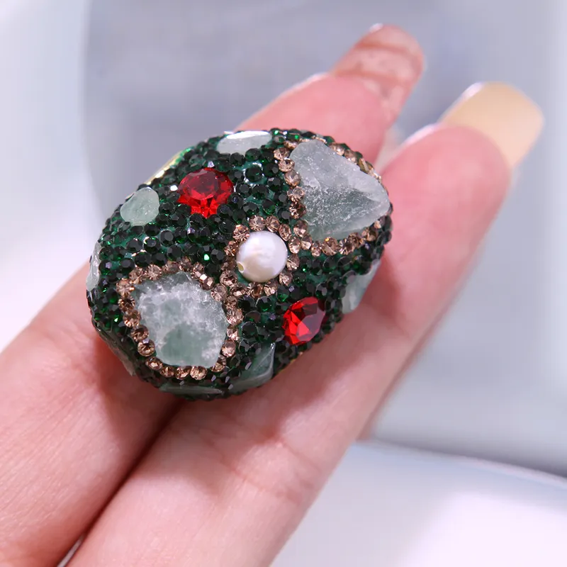 Wedding Irregular Natural Stone Agate Ring