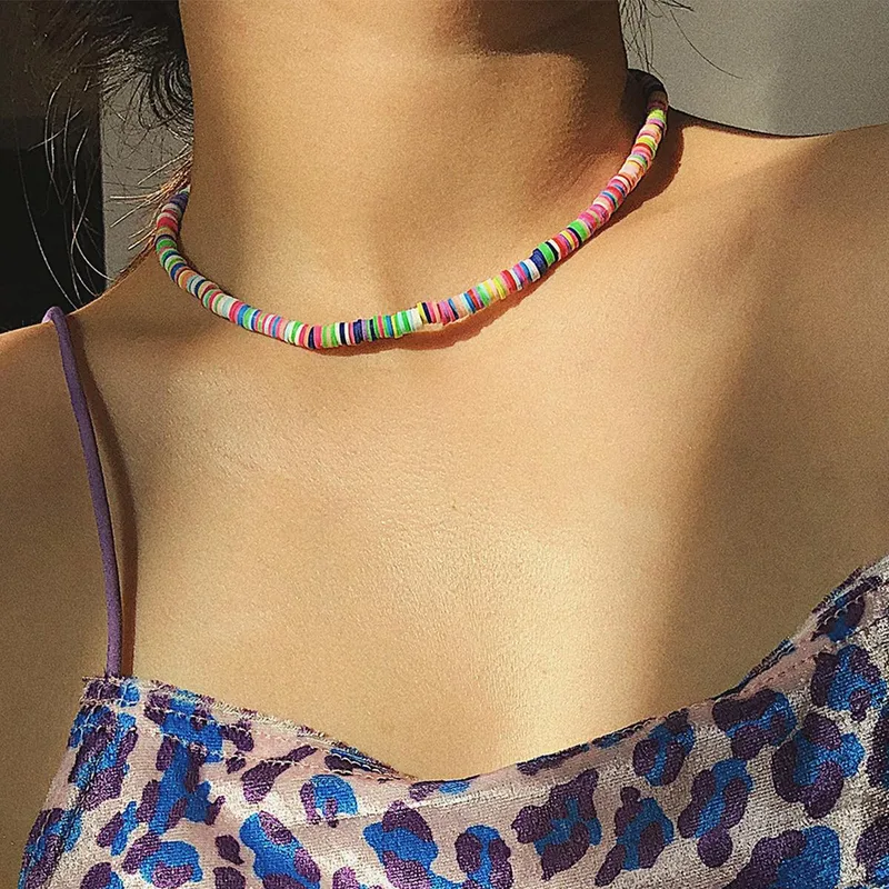 Vibrant Multicolor Beaded Necklace