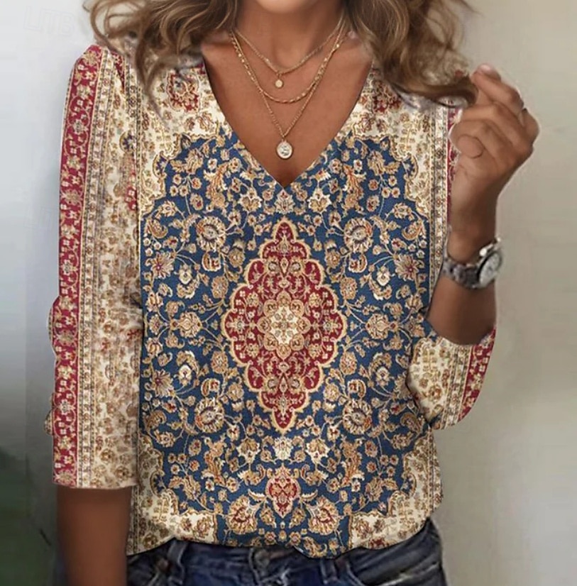 Floral Lace Long Sleeve Tee