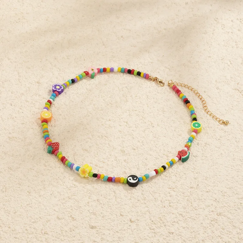 Colorful Handcrafted Beaded Necklace
