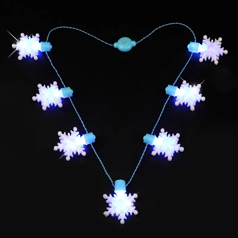 Snowflake Themed Decorative Necklace
