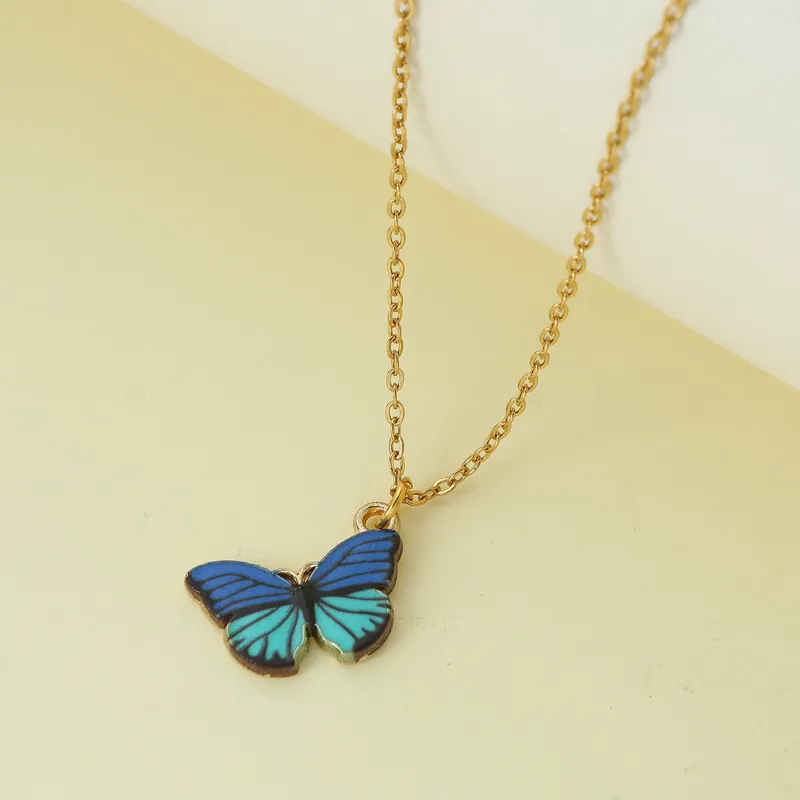 Butterfly Pendant Necklace