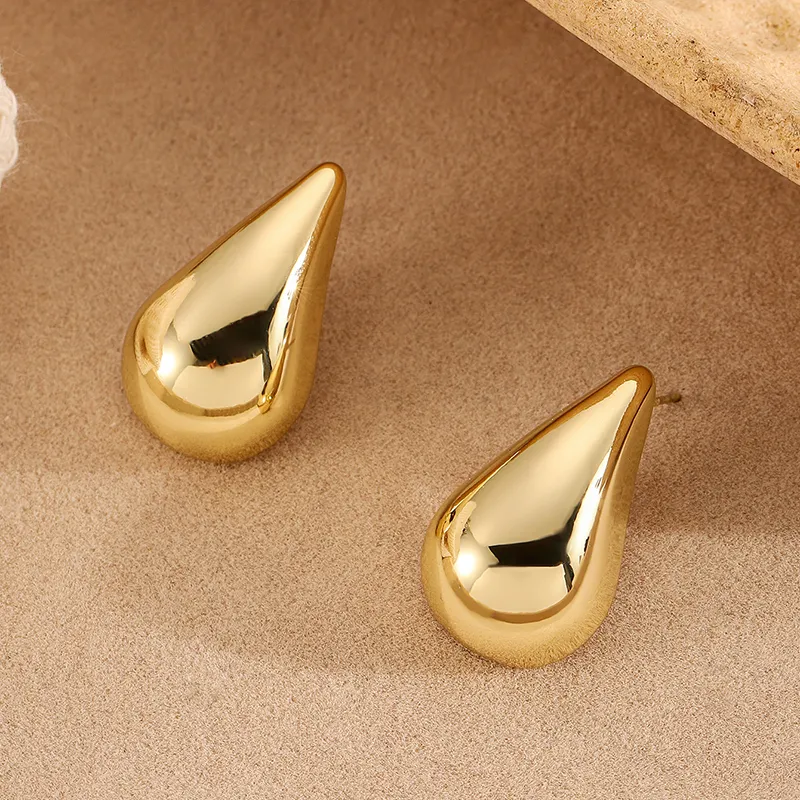 Water Droplet Ear Studs