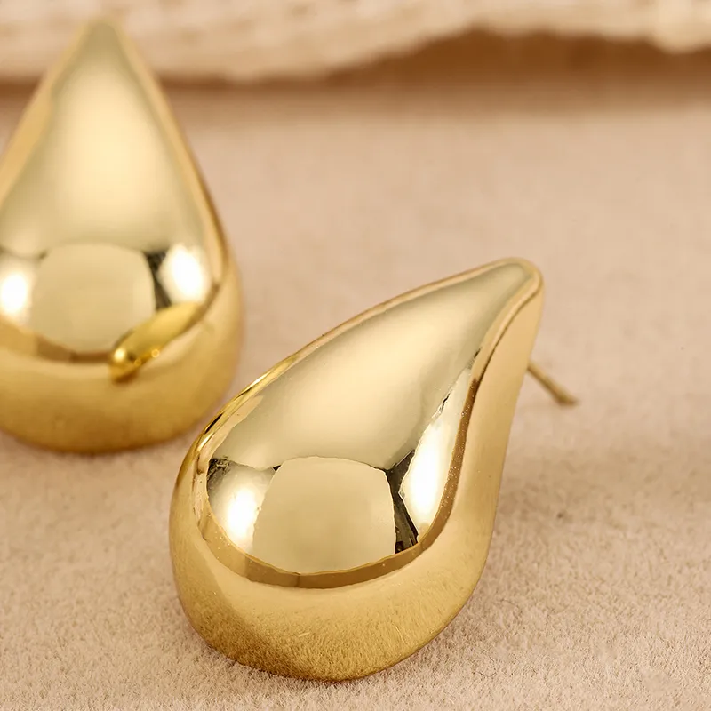 Water Droplet Ear Studs