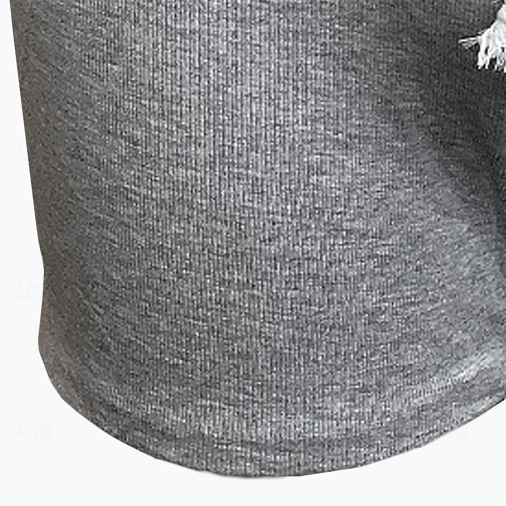 Board Shorts With Elastic Waist, Knee-Length, Casual Wear