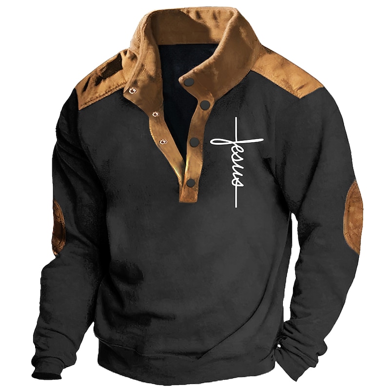 Faith Graphic 3D Sweatshirt Pullover