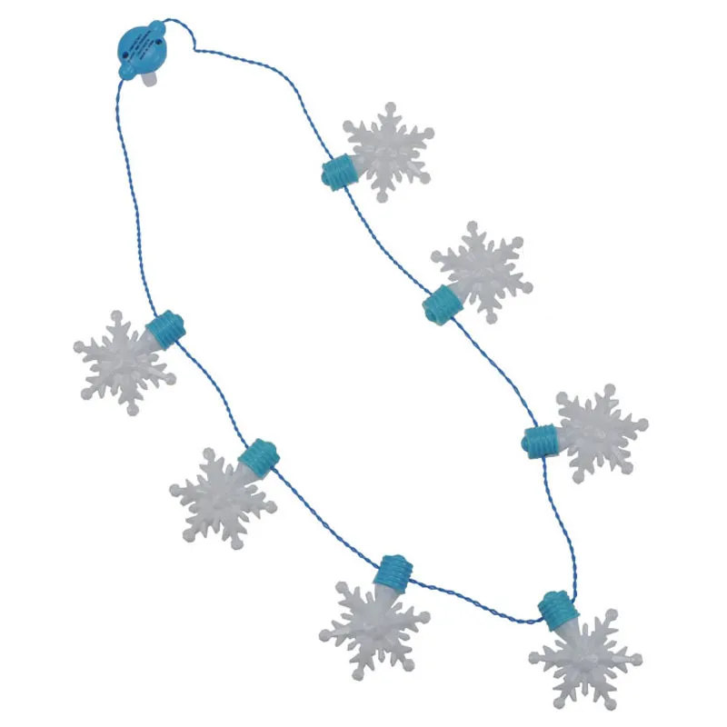 Snowflake Themed Decorative Necklace