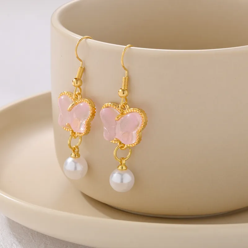 Asymmetrical Letter Drop Earrings