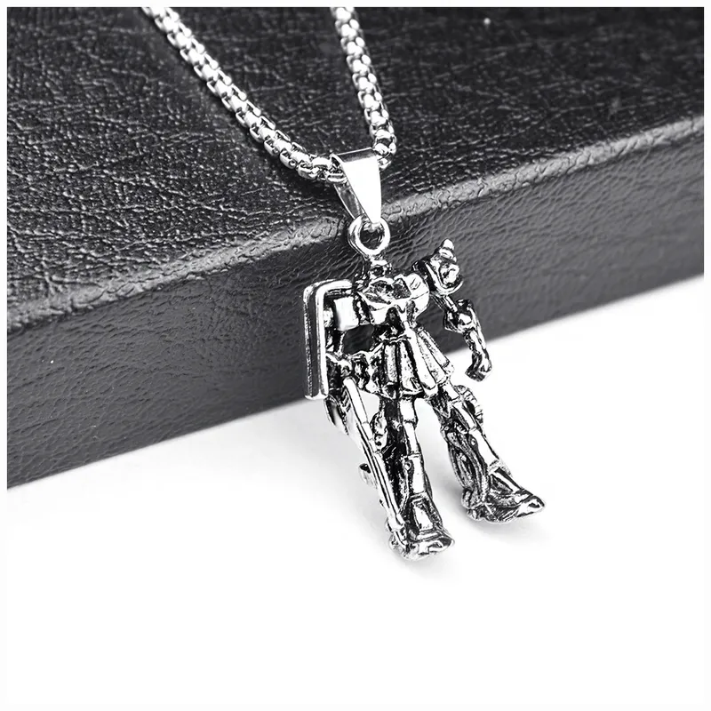 Geometric Plated Unisex Necklace