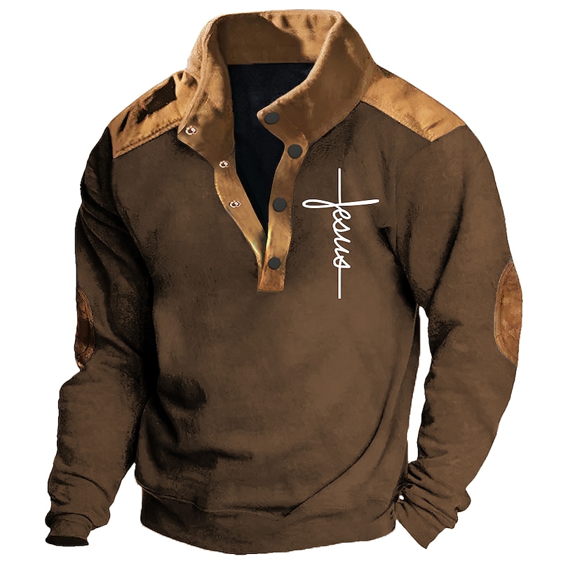 Faith Graphic 3D Sweatshirt Pullover